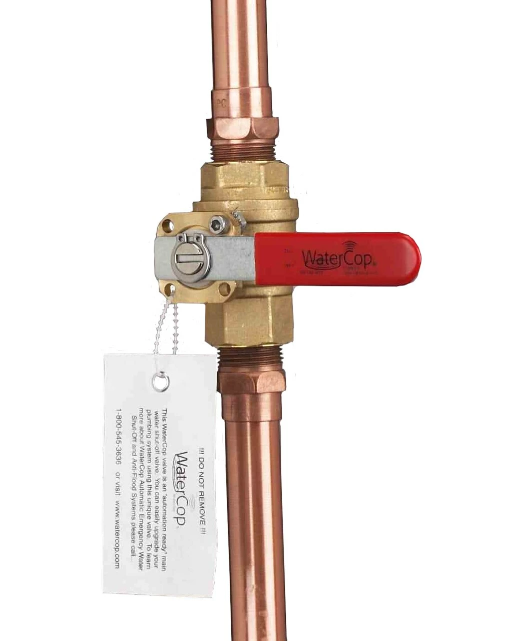 Absolute Watercop WCMVLF Brass Builder Valve 1/2" 1 Absolute Watercop WCMVLF Brass Builder Valve 1/2"